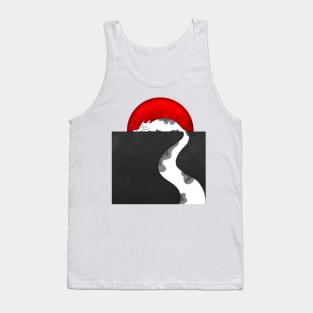 Cat - Long Tail Cat Tank Top